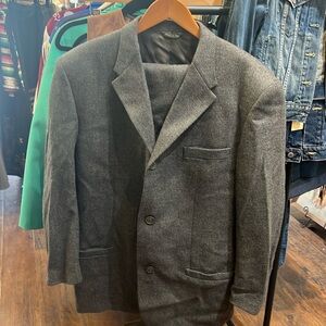 Gianni Versace Men’s Wool Suit with Trousers sz40
